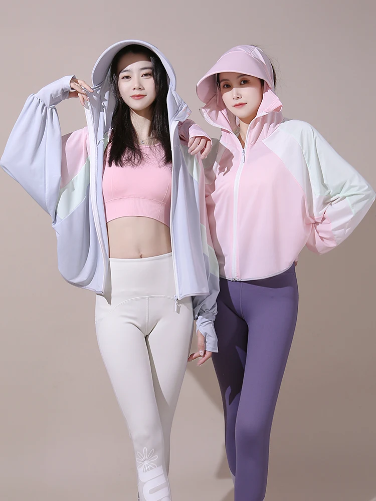 Women Sunscreen Hat Ice Silk Clothing Summer Coat Protection Hat Shirt Clothing Edge Short UV with Sun Size Outdoor New YC550
Women Sunscreen Hat Ice Silk Clothing Summer Coat Protection Hat Shirt Clothing Edge Short UV with Sun Size Outdoor New YC550