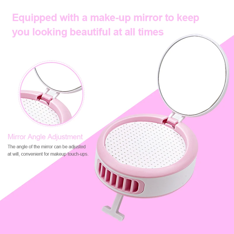 Portable Eyelash Fan With Mirror USB Rechargeable Fan Eyelash Glue Special Hair Dryer Eyelash Extension Supplies Makeup Tool
Portable Eyelash Fan With Mirror USB Rechargeable Fan Eyelash Glue Special Hair Dryer Eyelash Extension Supplies Makeup Tool