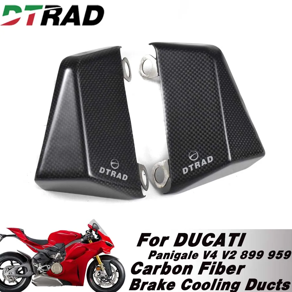 For DUCATI Panigale V4 V2 2025 2026 899 959 1199 1299 Caliper Airduct Cover Carbon Fiber Brake Ducts Cooling System Accessories
For DUCATI Panigale V4 V2 2025 2026 899 959 1199 1299 Caliper Airduct Cover Carbon Fiber Brake Ducts Cooling System Accessories
