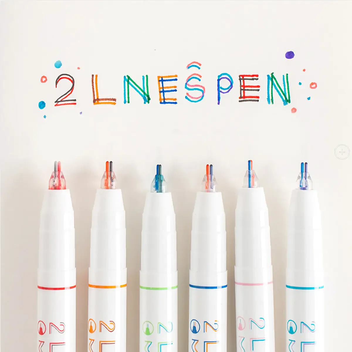 6PCS Two-color Highlight Pens, Single Head Dual Shade, Sparkle Rainbow Ink, for Scrapbook & Card Decoration
6PCS Two-color Highlight Pens, Single Head Dual Shade, Sparkle Rainbow Ink, for Scrapbook & Card Decoration