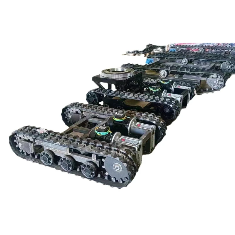Crawler chassis running assembly, steel drilling rig crawler chassis
Crawler chassis running assembly, steel drilling rig crawler chassis