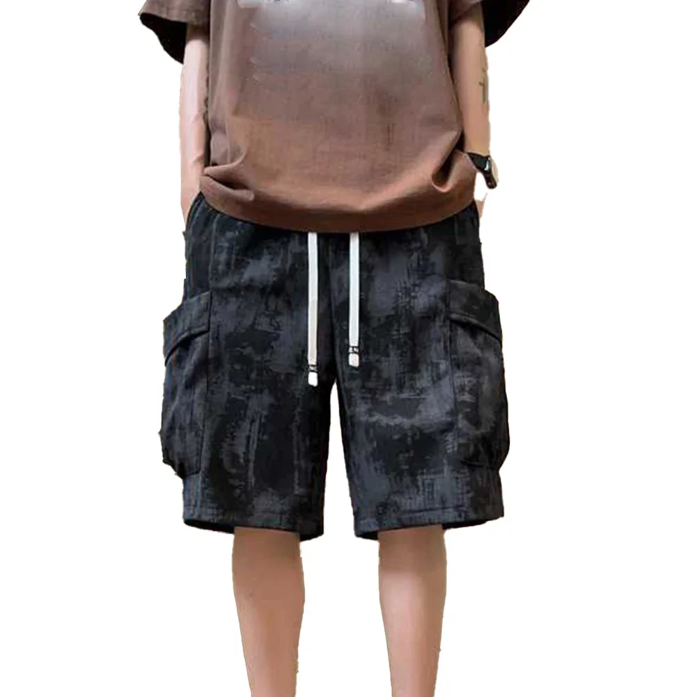 Streetwear Style 2XL Hip Hop Pants Five-Minute Shorts Black And White Options For Men Knee Length Print Pattern
Streetwear Style 2XL Hip Hop Pants Five-Minute Shorts Black And White Options For Men Knee Length Print Pattern