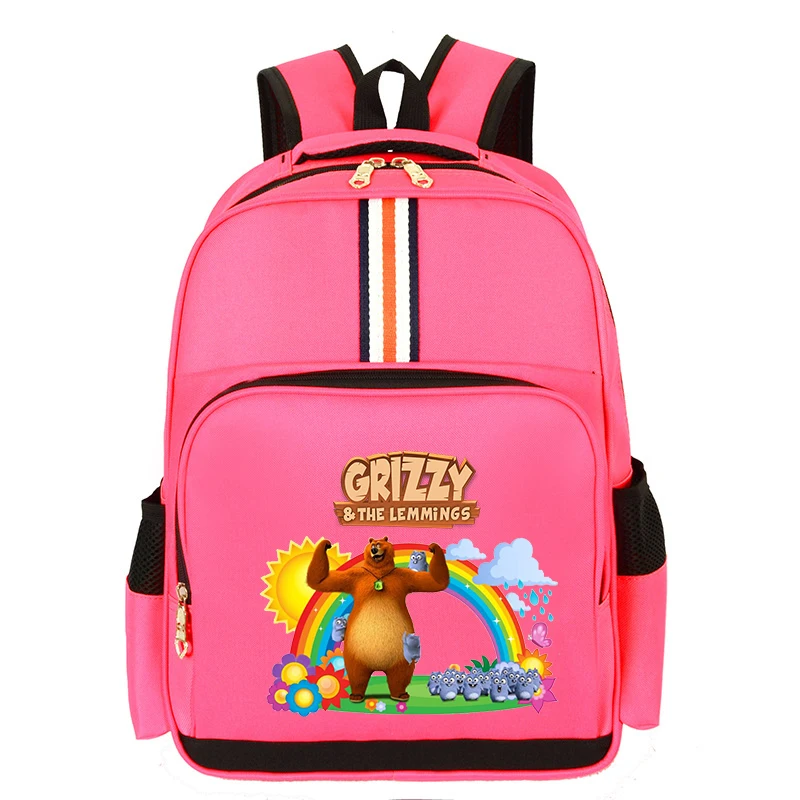 Grizzy And The Lemmings Backpacks Students Bookbag Fashion Children School Bags Travel Rucksack Large Capacity Primary Backpack
Grizzy And The Lemmings Backpacks Students Bookbag Fashion Children School Bags Travel Rucksack Large Capacity Primary Backpack