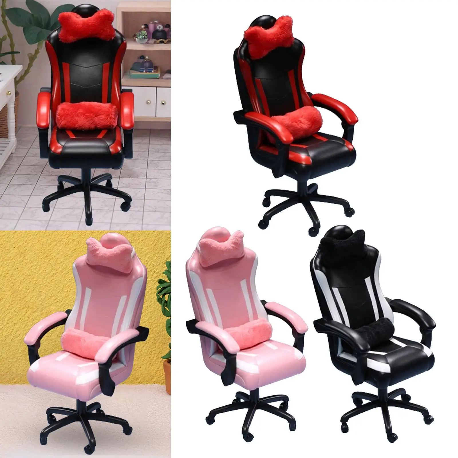 1:6 Scale Soldier Gaming Chair Model Action Figures Accessory Miniature Furniture for 12inch Soldier Action Figures Doll Model
1:6 Scale Soldier Gaming Chair Model Action Figures Accessory Miniature Furniture for 12inch Soldier Action Figures Doll Model