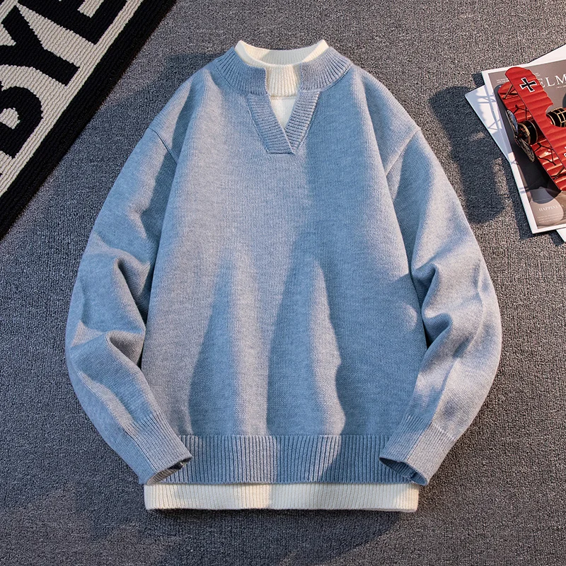 Мужской вязаный свитер с круглым вырезом, повседневный, свободного кроя, теплый, осенне-зимний, из полиэфирного волокна, с длинными рукавами, удобный в носке, комфортный.
Мужской вязаный свитер с круглым вырезом, повседневный, свободного кроя, теплый, осенне-зимний, из полиэфирного волокна, с длинными рукавами, удобный в носке, комфортный.