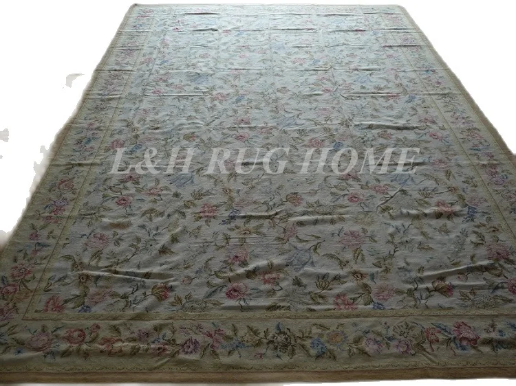 Free shipping 12'x18' hand knotted needlepoint carpets high quality, needlepoint / handmade rugs for home decoration
Free shipping 12'x18' hand knotted needlepoint carpets high quality, needlepoint / handmade rugs for home decoration