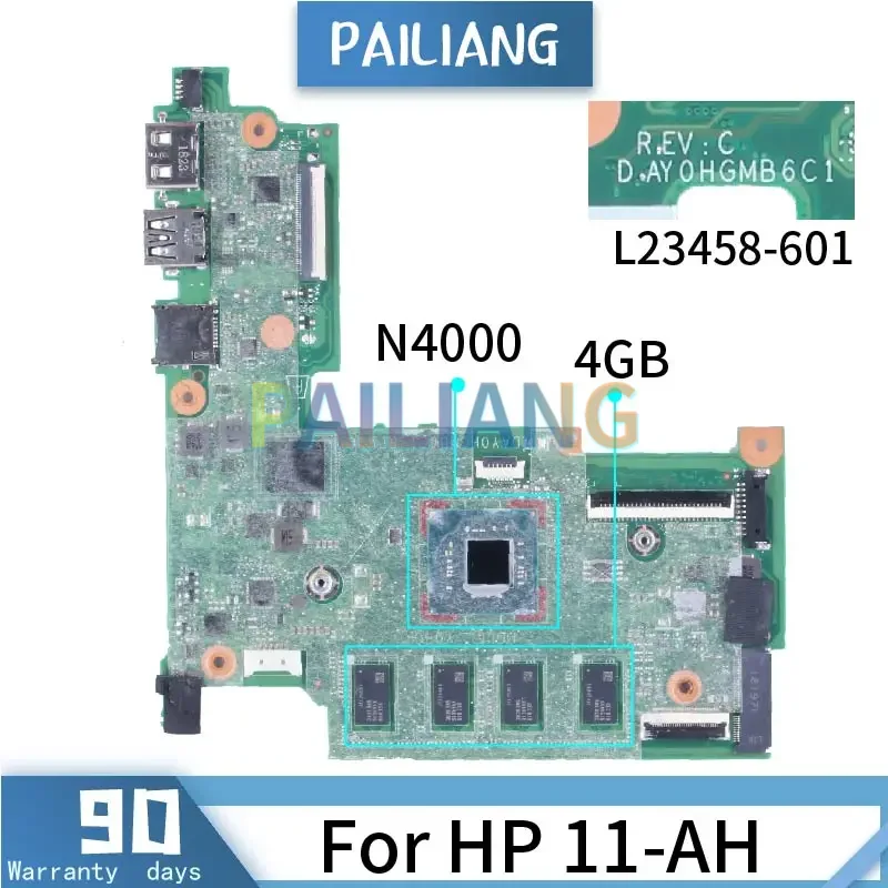 For HP Stream 11-AH Laptop Motherboard DAY0HGMB6C1 L23458-601 SR3S1 N4000 4GB RAM 11-AH012DX 11-AH113WM Notebook Mainboard New
For HP Stream 11-AH Laptop Motherboard DAY0HGMB6C1 L23458-601 SR3S1 N4000 4GB RAM 11-AH012DX 11-AH113WM Notebook Mainboard New