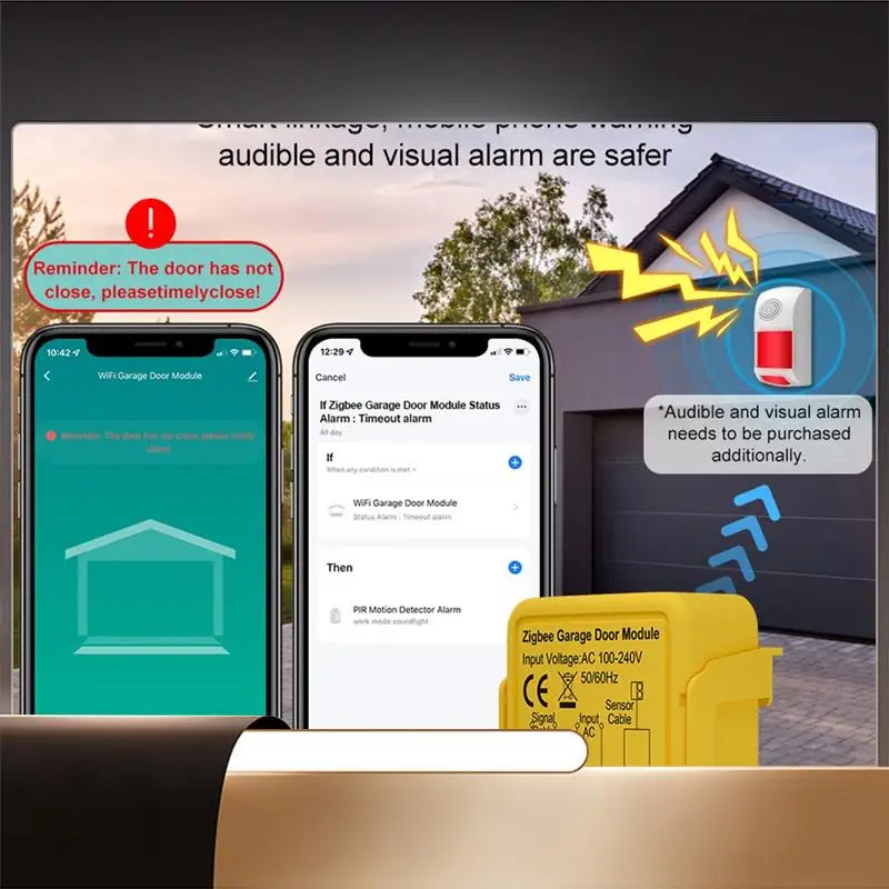 Контроллер открывания гаражных ворот Tuya Zigbee, модуль умного переключателя, голосовой пульт дистанционного управления для Alexa Google Home-N35R
Контроллер открывания гаражных ворот Tuya Zigbee, модуль умного переключателя, голосовой пульт дистанционного управления для Alexa Google Home-N35R
