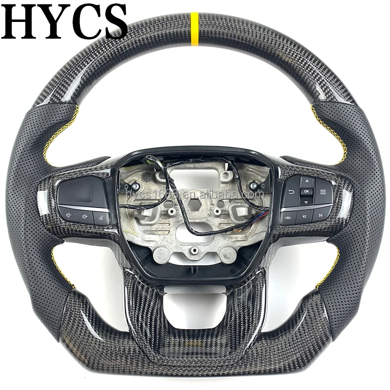 Car Interior Accessories Carbon Fiber Wooden Steering Wheel for Ford Ranger 2023 Everest Without airbags
Car Interior Accessories Carbon Fiber Wooden Steering Wheel for Ford Ranger 2023 Everest Without airbags