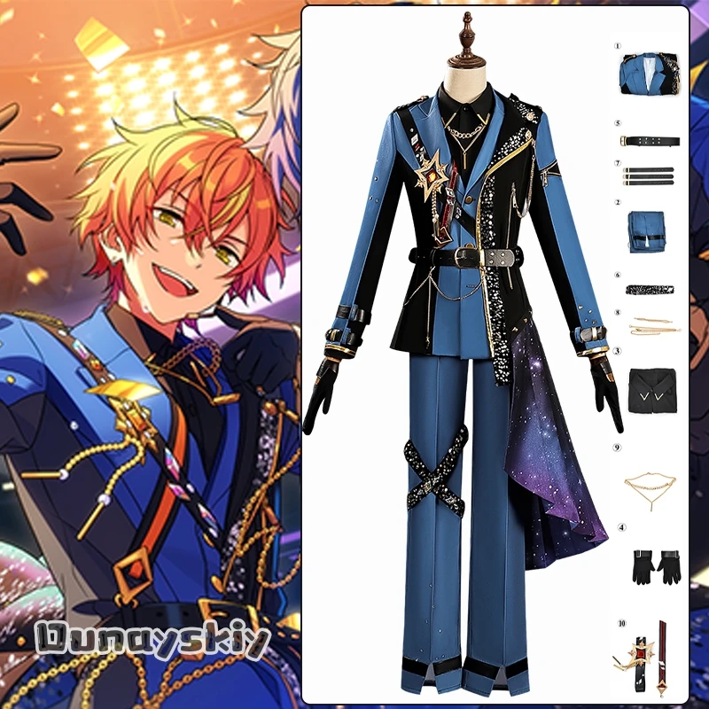 Stars Pjsk Cosplay Costume metal parts Ensemble Aoyagi Toya/Kamishiro Rui/Tenma Tsukasa/Shinonome Akito Role-play Suit uniforms
Stars Pjsk Cosplay Costume metal parts Ensemble Aoyagi Toya/Kamishiro Rui/Tenma Tsukasa/Shinonome Akito Role-play Suit uniforms