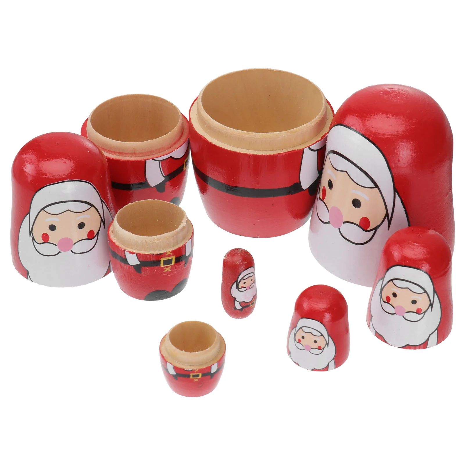 5Pcs Santa Claus Pattern Painted Wooden Russian Nesting Dolls Matryoshka Collection Toy cartoon nesting toys
5Pcs Santa Claus Pattern Painted Wooden Russian Nesting Dolls Matryoshka Collection Toy cartoon nesting toys