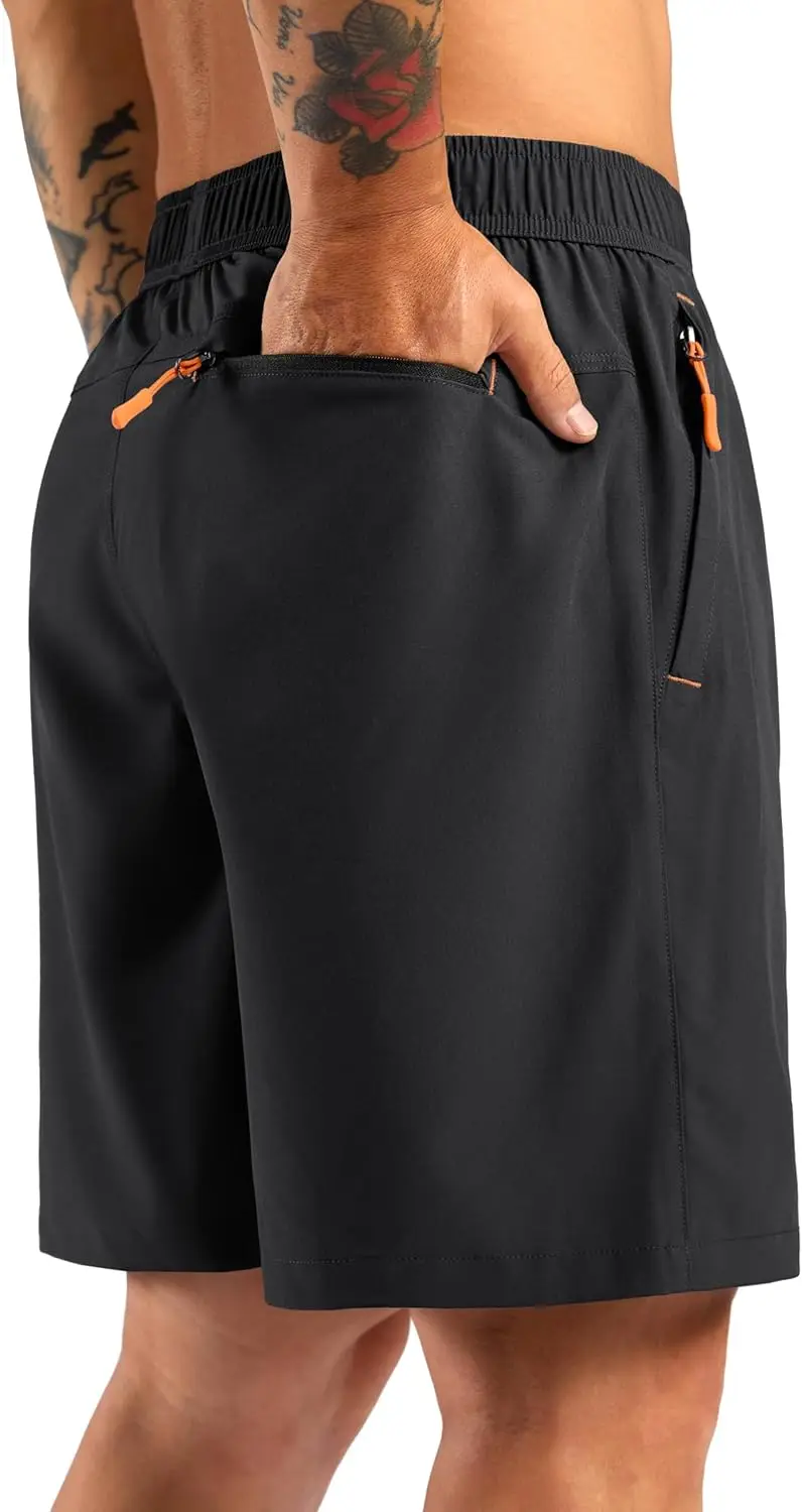 Men's Athletic Hiking Shorts Lightweight Workout Gym Shorts for Men Outdoor Casual Travel with 3 Zipper Pockets
Men's Athletic Hiking Shorts Lightweight Workout Gym Shorts for Men Outdoor Casual Travel with 3 Zipper Pockets