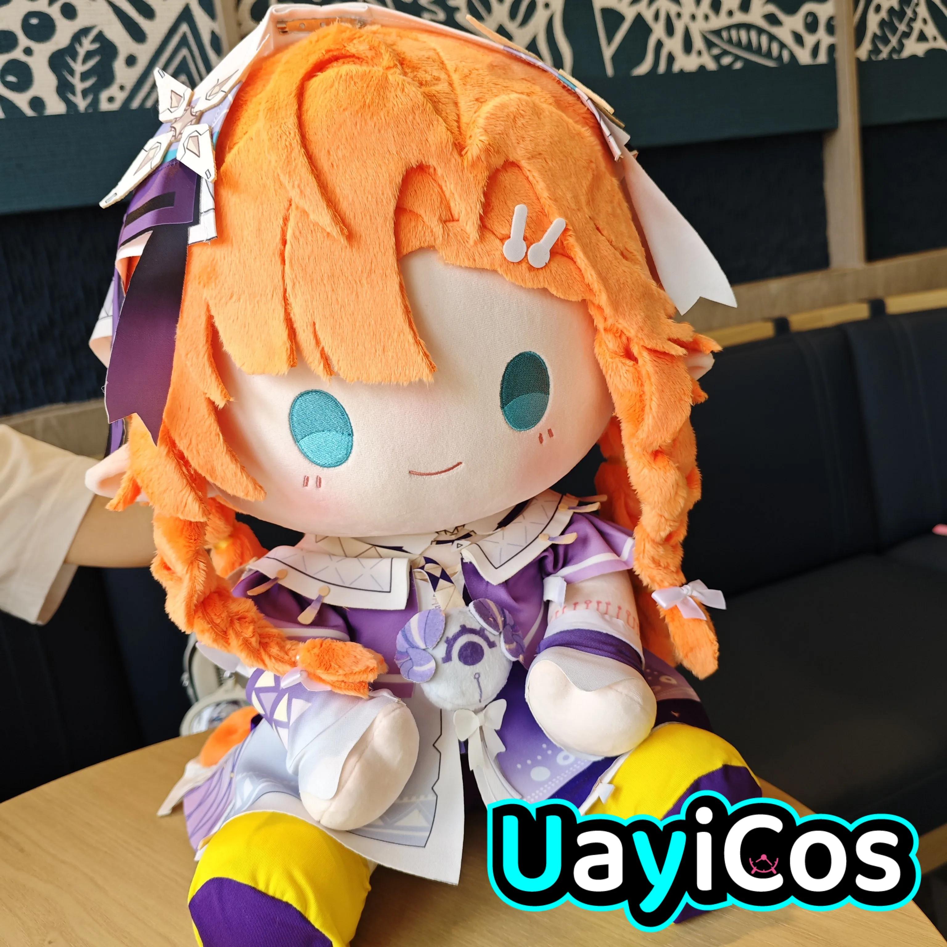 40cm Wuthering Waves Sigrika Stuffed Plushie Doll Clothes Pillow Anime Game Ornament Toy Gift Cosplay Costume
40cm Wuthering Waves Sigrika Stuffed Plushie Doll Clothes Pillow Anime Game Ornament Toy Gift Cosplay Costume