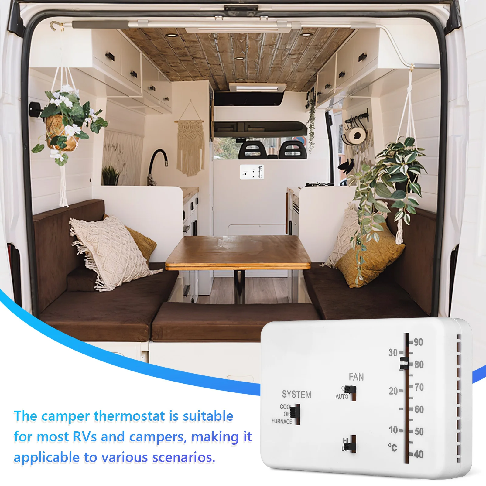 Camping Thermostat Controller Air Conditioning Circuit Board Replacement for Rv
Camping Thermostat Controller Air Conditioning Circuit Board Replacement for Rv
