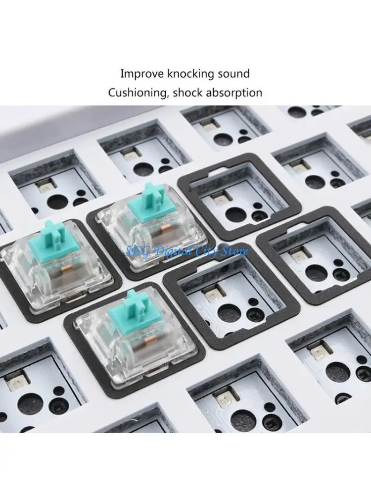 U75B 120PCS On-Axis Pad EVA PE Poron Foam Shaft Pad Positioning Board Foot Pads
U75B 120PCS On-Axis Pad EVA PE Poron Foam Shaft Pad Positioning Board Foot Pads