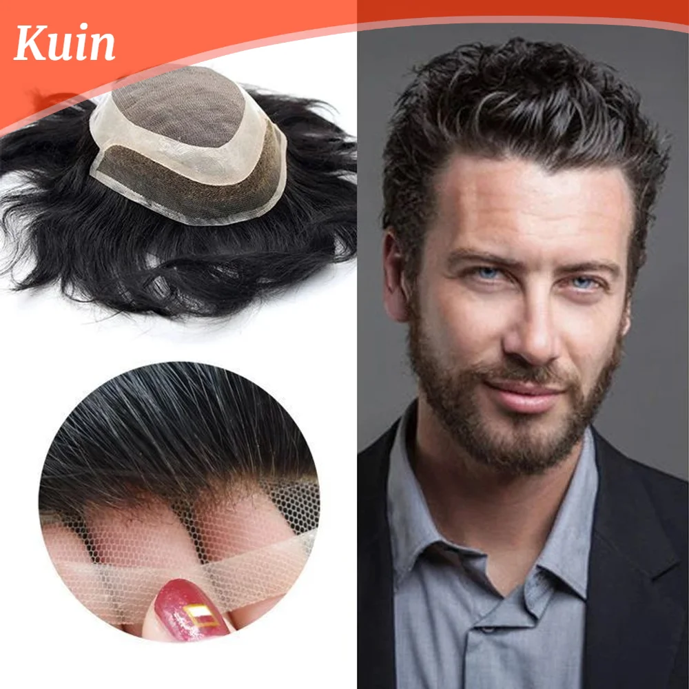 Men Toupee 100% Human Hair Replacement System for Male Capillary Prosthesis 6" Men's Wig Lace & PU Durable Natural Hairpiece
Men Toupee 100% Human Hair Replacement System for Male Capillary Prosthesis 6" Men's Wig Lace & PU Durable Natural Hairpiece