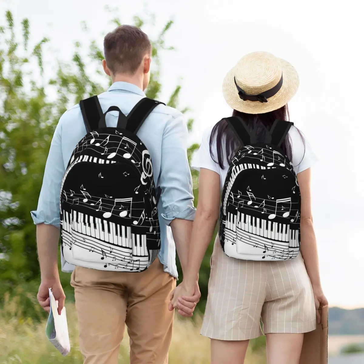 Black White Piano And Music Note Student Backpack School Bag Hiking Travel Daypack for Men Women Bookbag Shoulder Bags
Black White Piano And Music Note Student Backpack School Bag Hiking Travel Daypack for Men Women Bookbag Shoulder Bags