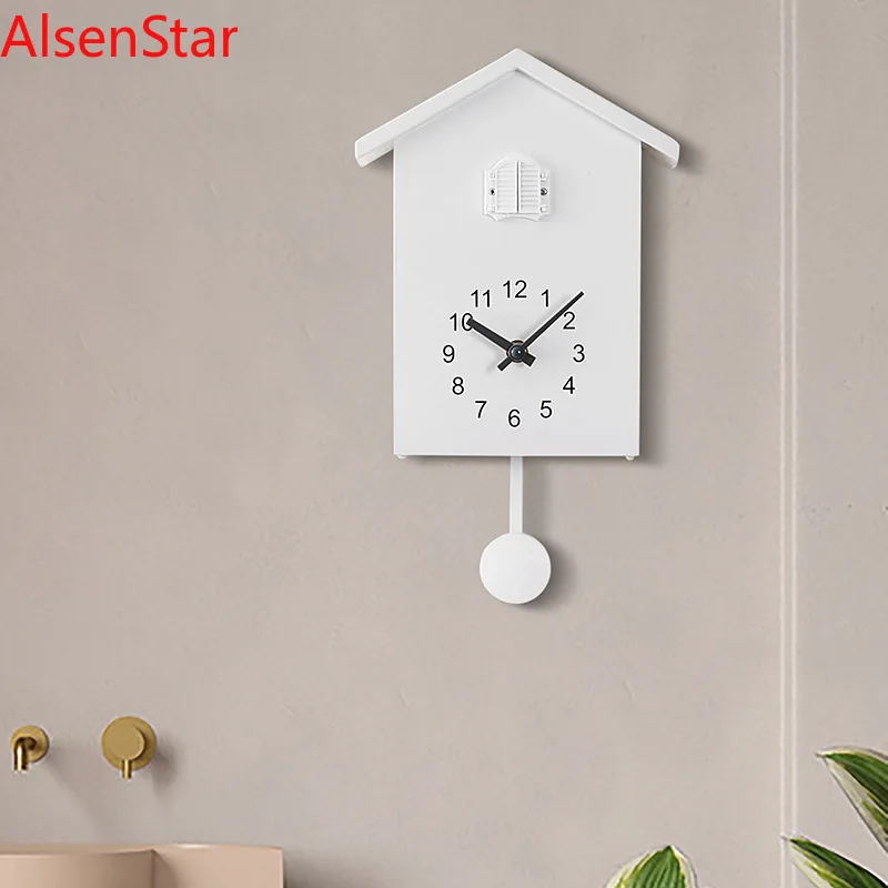 Nordic Style Wall Clock for Home Decoration, Cuckoo Out Window to Report Time, Little Bird on Time Alarm, Wall Hanging Clock Wat
Nordic Style Wall Clock for Home Decoration, Cuckoo Out Window to Report Time, Little Bird on Time Alarm, Wall Hanging Clock Wat