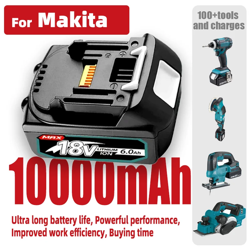For original Makita 18V Rechargeable Battery Makita 18V BL1830 BL1840 BL1850 BL1860 BL1830B BL1840B BL1850B Power Tools Battery
For original Makita 18V Rechargeable Battery Makita 18V BL1830 BL1840 BL1850 BL1860 BL1830B BL1840B BL1850B Power Tools Battery