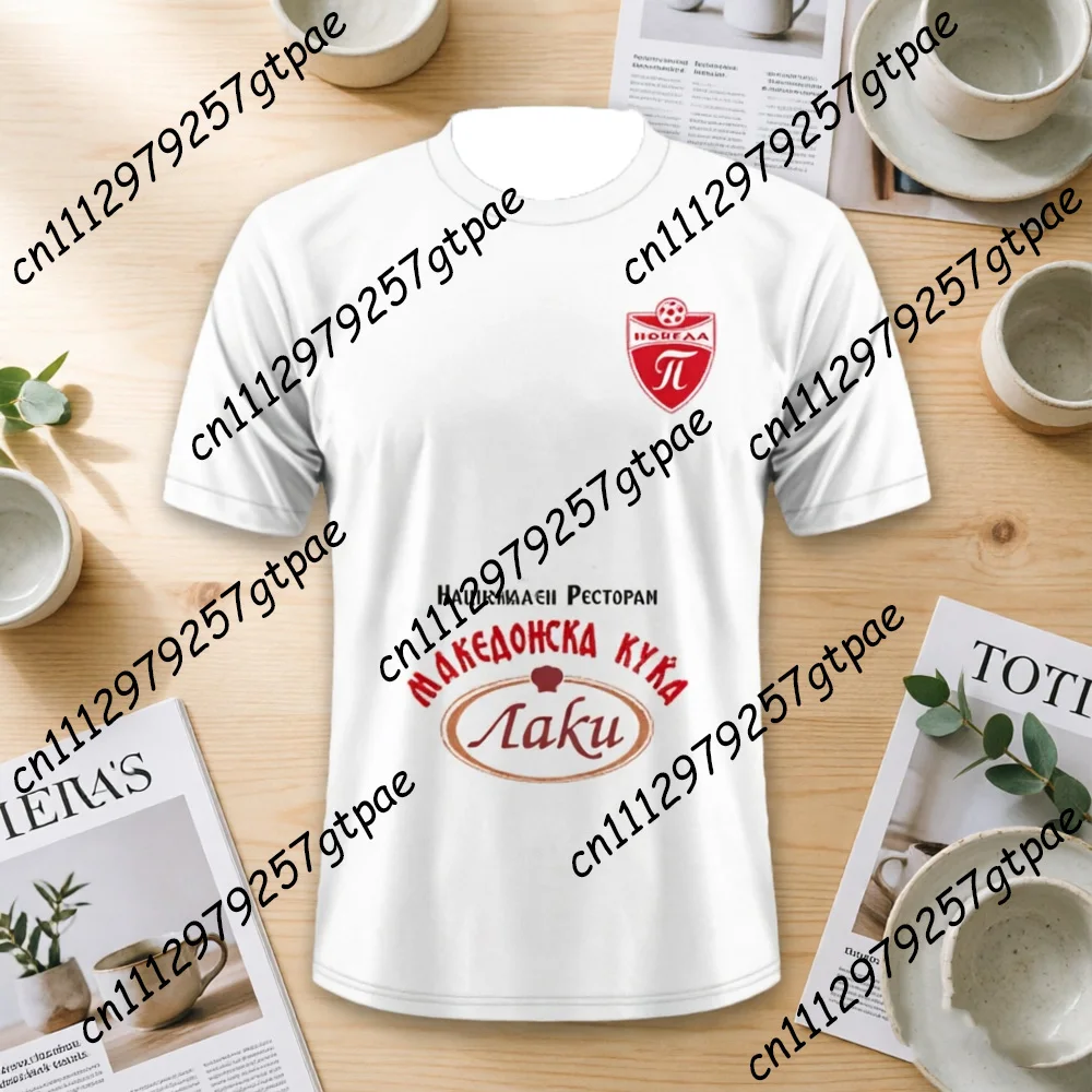 Adult Summer Pobeda Football T-Shirt for North Macedonia Casual Sport Breathable Quick-Drying Top Cycling Sportswear
Adult Summer Pobeda Football T-Shirt for North Macedonia Casual Sport Breathable Quick-Drying Top Cycling Sportswear
