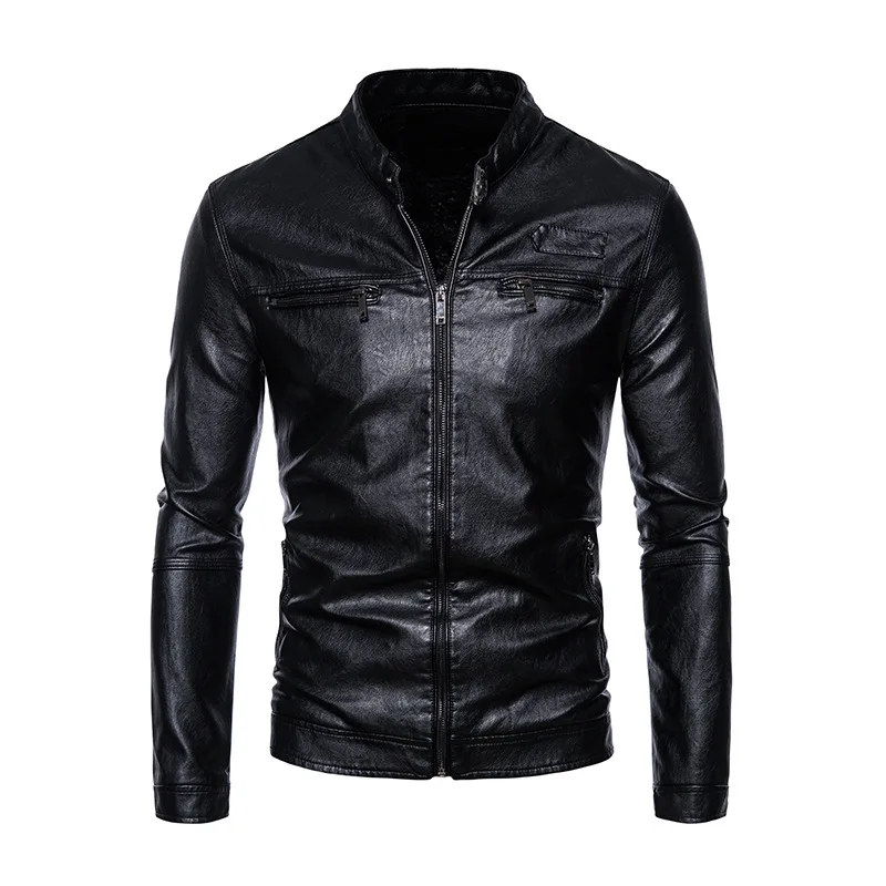 Men's Korean Version Leather Dress Suit Coat New Slim Fit Leather Jackets Spring Autumn Male Business Casual Pu Blazers Jacket
Men's Korean Version Leather Dress Suit Coat New Slim Fit Leather Jackets Spring Autumn Male Business Casual Pu Blazers Jacket