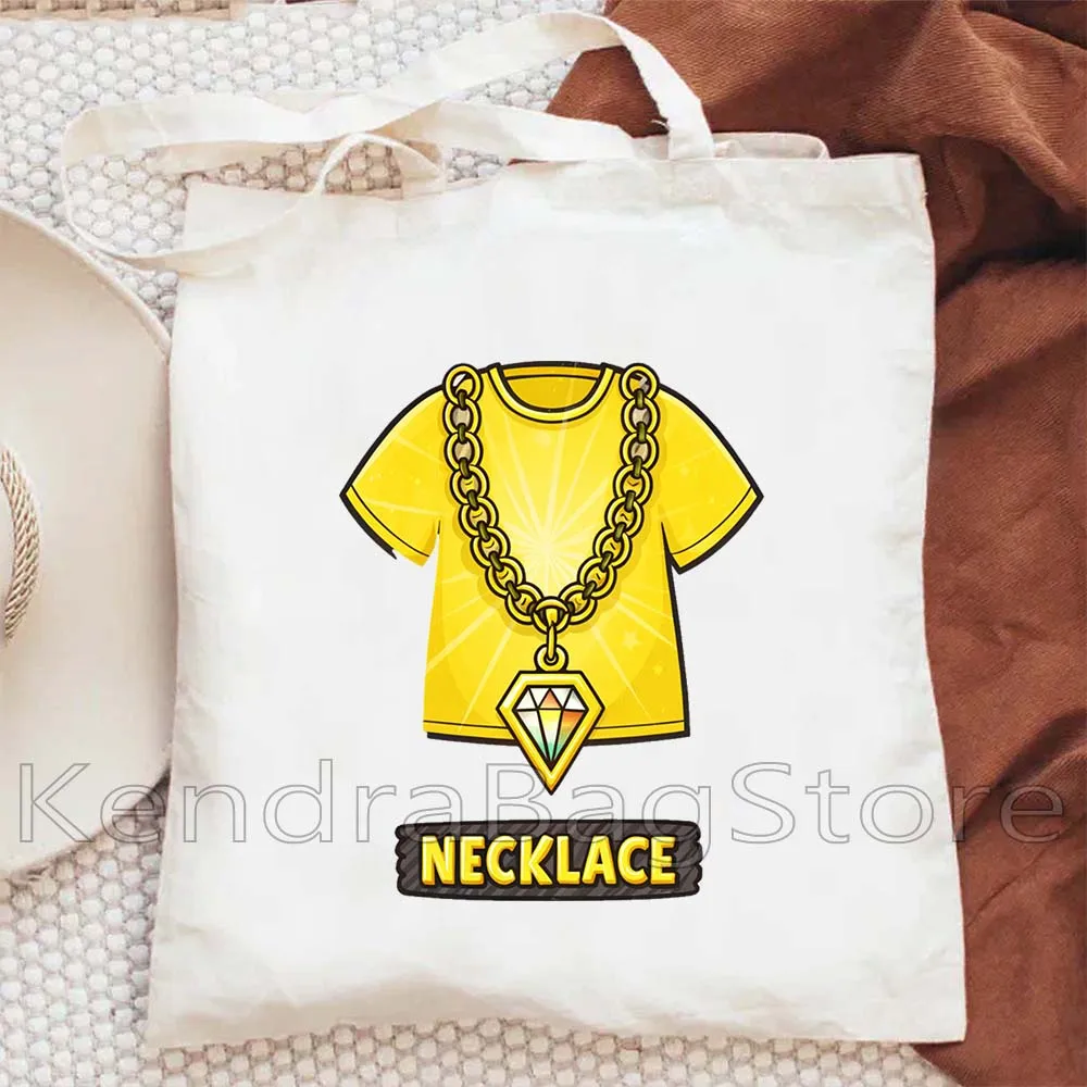 Colorful Cute Necklace Print Back to School Canvas Tote Bag Large Capacity Reusable Grocery Bag Durable Shopper Handbag Gifts
Colorful Cute Necklace Print Back to School Canvas Tote Bag Large Capacity Reusable Grocery Bag Durable Shopper Handbag Gifts