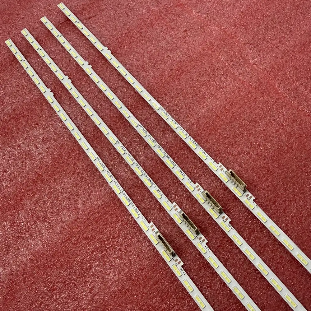 4pcs/set LED backlight strip for Samsung TU75CU8505 TU75CU8505KXXC TU75CU8005 TU75CU8005KXXC
4pcs/set LED backlight strip for Samsung TU75CU8505 TU75CU8505KXXC TU75CU8005 TU75CU8005KXXC