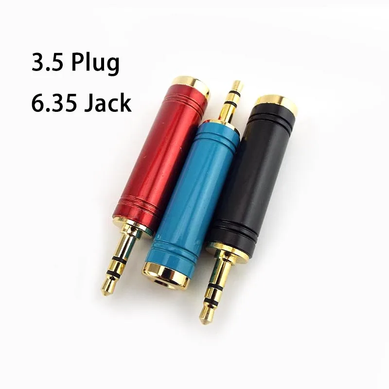 3.5mm Male to 6.5 mm Female Adapter 3.5 plug 6.35 Jack Stereo Speaker Audio Adapter converter for Mobile Phone PC
3.5mm Male to 6.5 mm Female Adapter 3.5 plug 6.35 Jack Stereo Speaker Audio Adapter converter for Mobile Phone PC