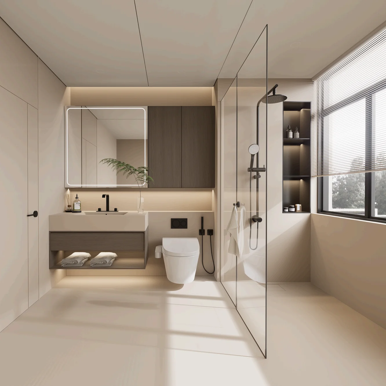 Customized Simple Style bathroom cabinets modern cabinet set wood veneer cabinet door
Customized Simple Style bathroom cabinets modern cabinet set wood veneer cabinet door
