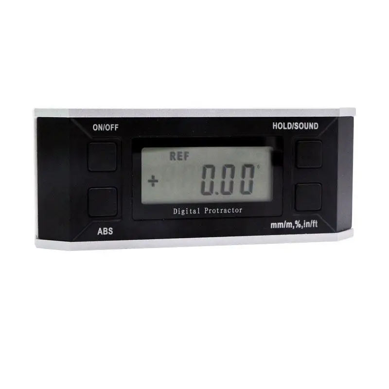 High-Precision Digital Inclinometer with Magnetic Base LCD Display Angle Finder Protractor for Construction Metalworking
High-Precision Digital Inclinometer with Magnetic Base LCD Display Angle Finder Protractor for Construction Metalworking