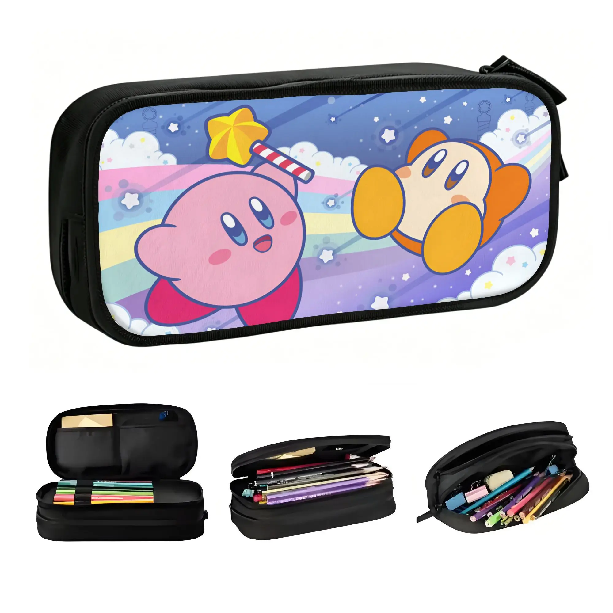Custom K-Kirbys Kawaii Pencil Cases Men Women Large Capacity Cartoon Pencil Bag School Supplies
Custom K-Kirbys Kawaii Pencil Cases Men Women Large Capacity Cartoon Pencil Bag School Supplies