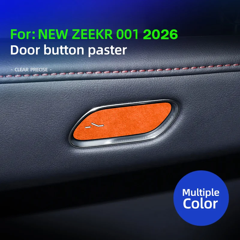 For New Refreshed ZEEKR 001 2026, 001 Max Ultra+, 4Pcs Premium Super Suede Overlay On The Car Door Lock Switch Button Cove
For New Refreshed ZEEKR 001 2026, 001 Max Ultra+, 4Pcs Premium Super Suede Overlay On The Car Door Lock Switch Button Cove