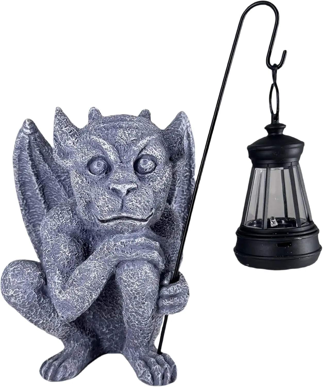 Gargoyle Statue Outdoor Solar Lantern Gothic Garden Lamp for Porch Patio Yard Decoration
Gargoyle Statue Outdoor Solar Lantern Gothic Garden Lamp for Porch Patio Yard Decoration