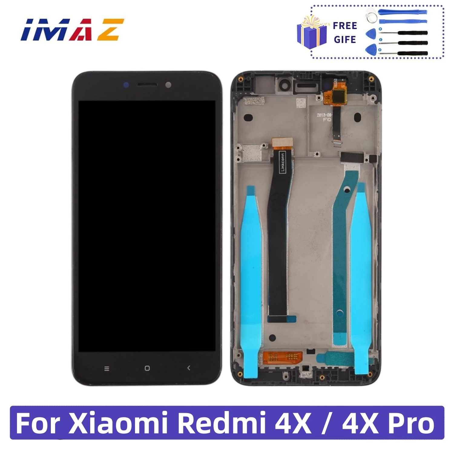 Сенсорный экран IMAZ 10 для Xiaomi Redmi 4X, ЖК-дисплей с сенсорным экраном и рамкой, дигитайзер в сборе, сменный экран для Redmi 4X Pro
Сенсорный экран IMAZ 10 для Xiaomi Redmi 4X, ЖК-дисплей с сенсорным экраном и рамкой, дигитайзер в сборе, сменный экран для Redmi 4X Pro