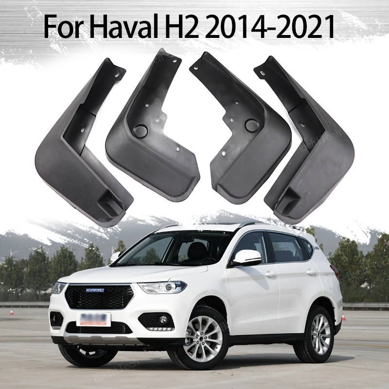 4Pcs/set Plastic Splash Guards Fender Mud Flaps Mudguards For Great Wall Haval H2 2014-2021 Mudflaps Splash Guards Front Rear
4Pcs/set Plastic Splash Guards Fender Mud Flaps Mudguards For Great Wall Haval H2 2014-2021 Mudflaps Splash Guards Front Rear