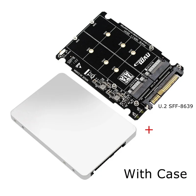 SSD-адаптер M.2 SSD-U.2 Адаптер M.2 NVMe Key B/M NGFF SSD-адаптер PCI-e U2 SFF-8639 Конвертер PCIe M2 для настольного компьютера
SSD-адаптер M.2 SSD-U.2 Адаптер M.2 NVMe Key B/M NGFF SSD-адаптер PCI-e U2 SFF-8639 Конвертер PCIe M2 для настольного компьютера
