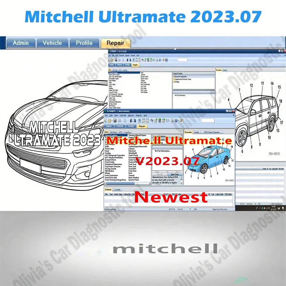MITCHel ULTRAMATE 2023.07 obd2 scanner COMPLETE ADVANCED ESTIMATING SYSTEM Mitchell Car accessories Ultra Magnesium Iron Patch
MITCHel ULTRAMATE 2023.07 obd2 scanner COMPLETE ADVANCED ESTIMATING SYSTEM Mitchell Car accessories Ultra Magnesium Iron Patch
