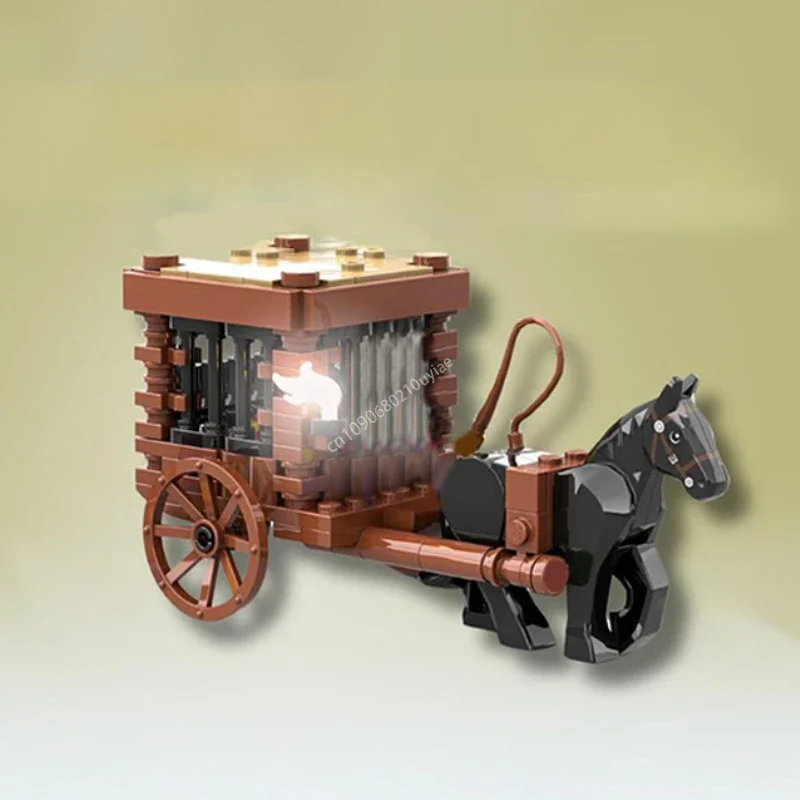 173 детали: Модульная модель средневековой кареты для перевозки заключенных, конструктор, креативные строительные блоки, игрушки, подарки на Рождество для детей
173 детали: Модульная модель средневековой кареты для перевозки заключенных, конструктор, креативные строительные блоки, игрушки, подарки на Рождество для детей