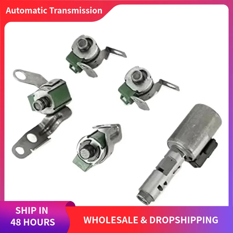 5PCS Automatic Transmission Solenoid Kit U440E U441E For Ford Fiesta Toyota Chevrolet AVEO AW80-40LE
5PCS Automatic Transmission Solenoid Kit U440E U441E For Ford Fiesta Toyota Chevrolet AVEO AW80-40LE