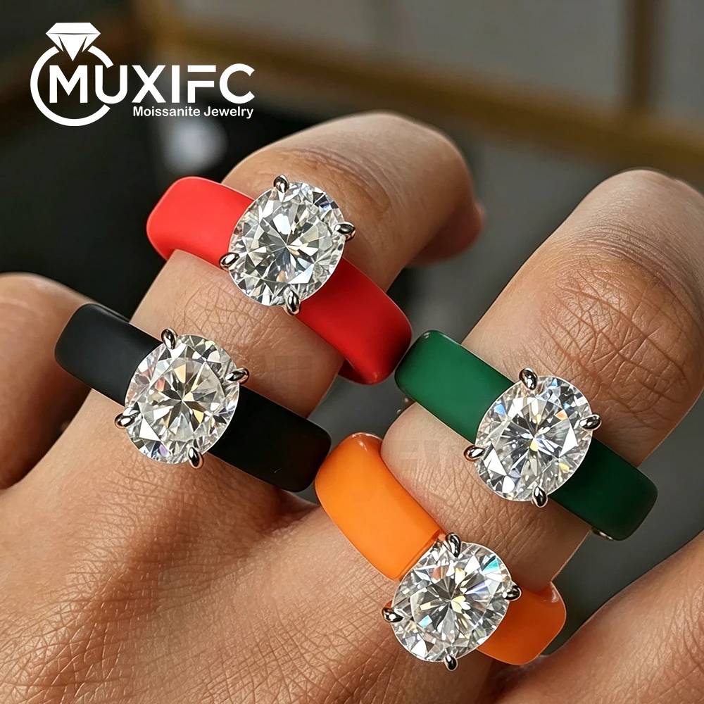 3CT D Color Oval Cut Moissanite Eco-friendly Silicone Ring for Women Men s925 Silver Multi Color Comfort Sport Engagement Band
3CT D Color Oval Cut Moissanite Eco-friendly Silicone Ring for Women Men s925 Silver Multi Color Comfort Sport Engagement Band