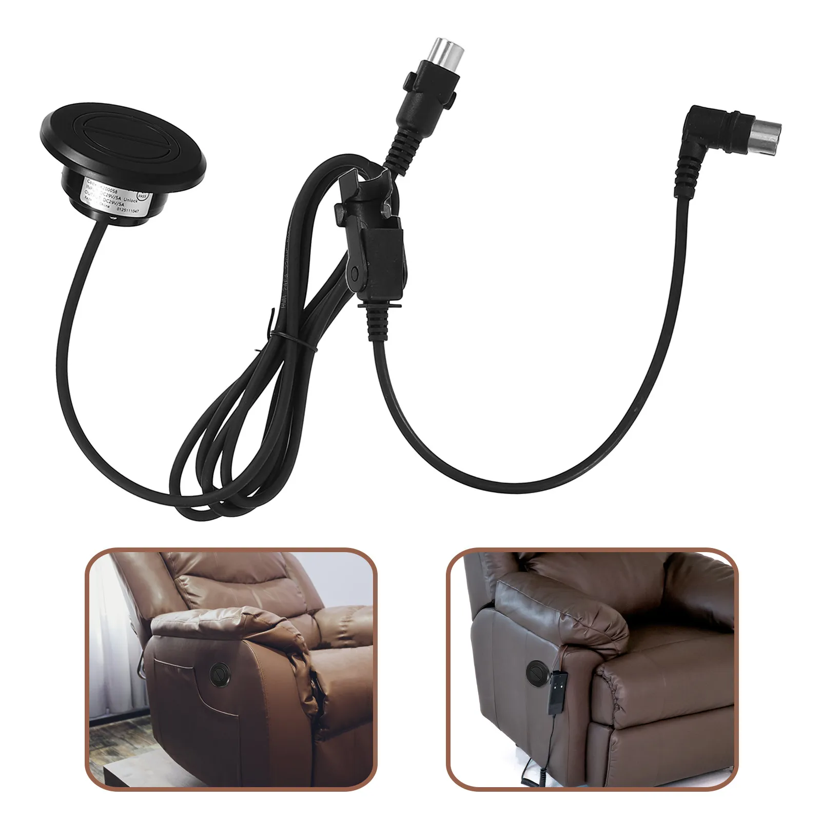 1Set Electric Recliner Remote Control 2-Button 5-Pin Hand Controller for Chair Sofa Replacement Home Furnishings
1Set Electric Recliner Remote Control 2-Button 5-Pin Hand Controller for Chair Sofa Replacement Home Furnishings
