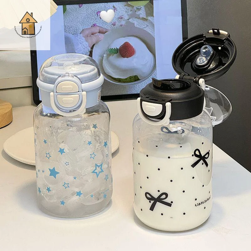 600ml Star Water Bottle Tumbler For Ice Coffee Juice Tea Cute Bowknot Plastic Cups With Straw Lid Portable Drinking Bottle
600ml Star Water Bottle Tumbler For Ice Coffee Juice Tea Cute Bowknot Plastic Cups With Straw Lid Portable Drinking Bottle