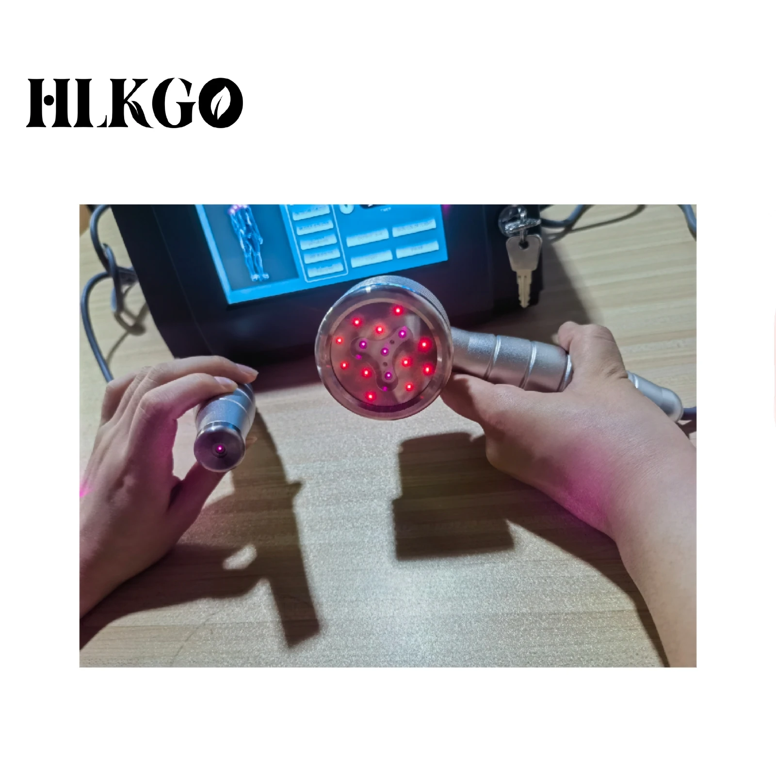 Лазерное устройство HLKGO, красный инфракрасный свет, 808 нм + 650 нм, эффективное для противовоспаливания и облегчения боли, портативное
Лазерное устройство HLKGO, красный инфракрасный свет, 808 нм + 650 нм, эффективное для противовоспаливания и облегчения боли, портативное