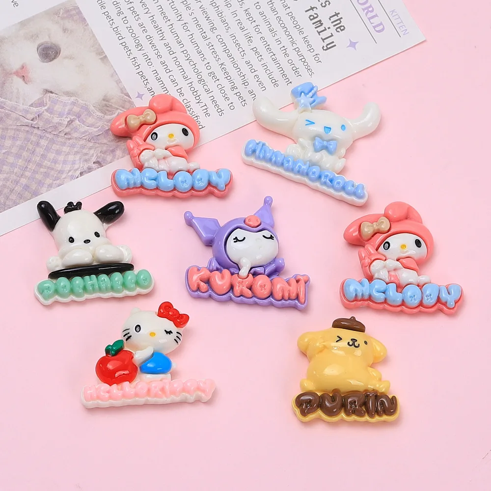 100pcs Kawaii Flatback Resin Miniature Sanrio Kulomi Melody DIY for Doll House Pendant Phone Case Hairband Earrings Accessories
100pcs Kawaii Flatback Resin Miniature Sanrio Kulomi Melody DIY for Doll House Pendant Phone Case Hairband Earrings Accessories