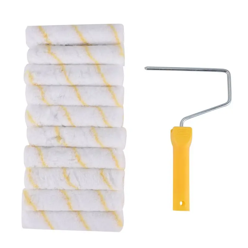 ABUL-11 Piece 6 Inch Foam Roller Brushes Kit Paint Roller Refills Paint Roller Covers Home Repair Paint Roller Kits
ABUL-11 Piece 6 Inch Foam Roller Brushes Kit Paint Roller Refills Paint Roller Covers Home Repair Paint Roller Kits