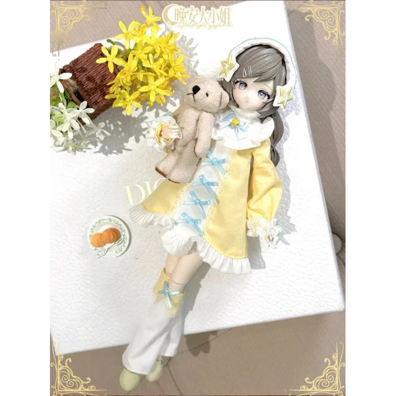 Серия Goodnight Ojosama: Коллекционные куклы BJD 1/6 в закрытой упаковке (Blind Box), подарочная коробка, настольное украшение, аниме-фигурки, игрушки
Серия Goodnight Ojosama: Коллекционные куклы BJD 1/6 в закрытой упаковке (Blind Box), подарочная коробка, настольное украшение, аниме-фигурки, игрушки