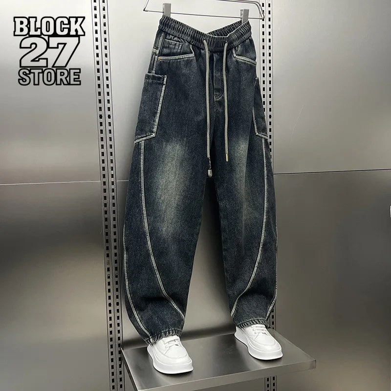 Уличная одежда, черные джинсовые брюки на флисовой подкладке, мужские зимние повседневные брюки Y2K в стиле ретро, модные брендовые мешковатые брюки с высокой талией прямого кроя Harlan
Уличная одежда, черные джинсовые брюки на флисовой подкладке, мужские зимние повседневные брюки Y2K в стиле ретро, модные брендовые мешковатые брюки с высокой талией прямого кроя Harlan