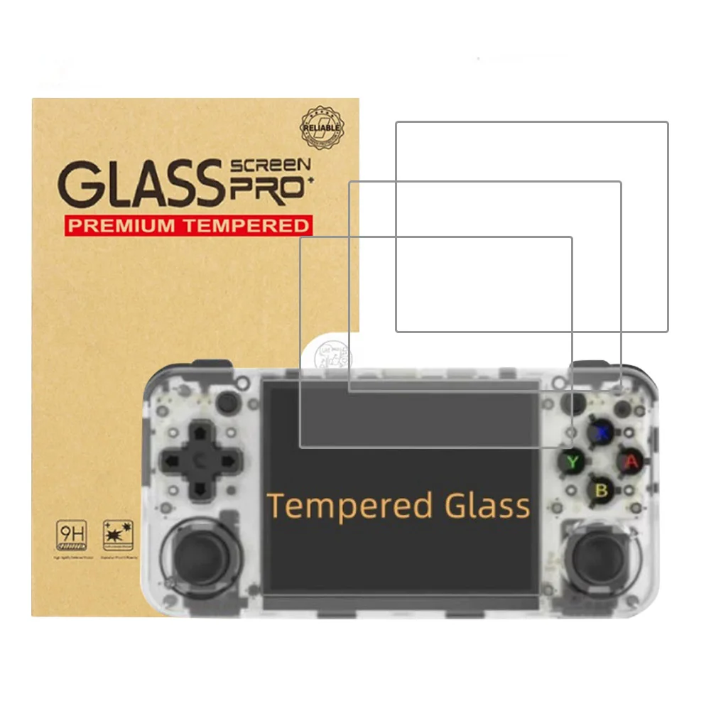 HD Screen Protector Film 9H Hardness Screen Tempered Film Anti-Fingerprint Tempered Glass Protective Film for Anbernic RG35XX H
HD Screen Protector Film 9H Hardness Screen Tempered Film Anti-Fingerprint Tempered Glass Protective Film for Anbernic RG35XX H