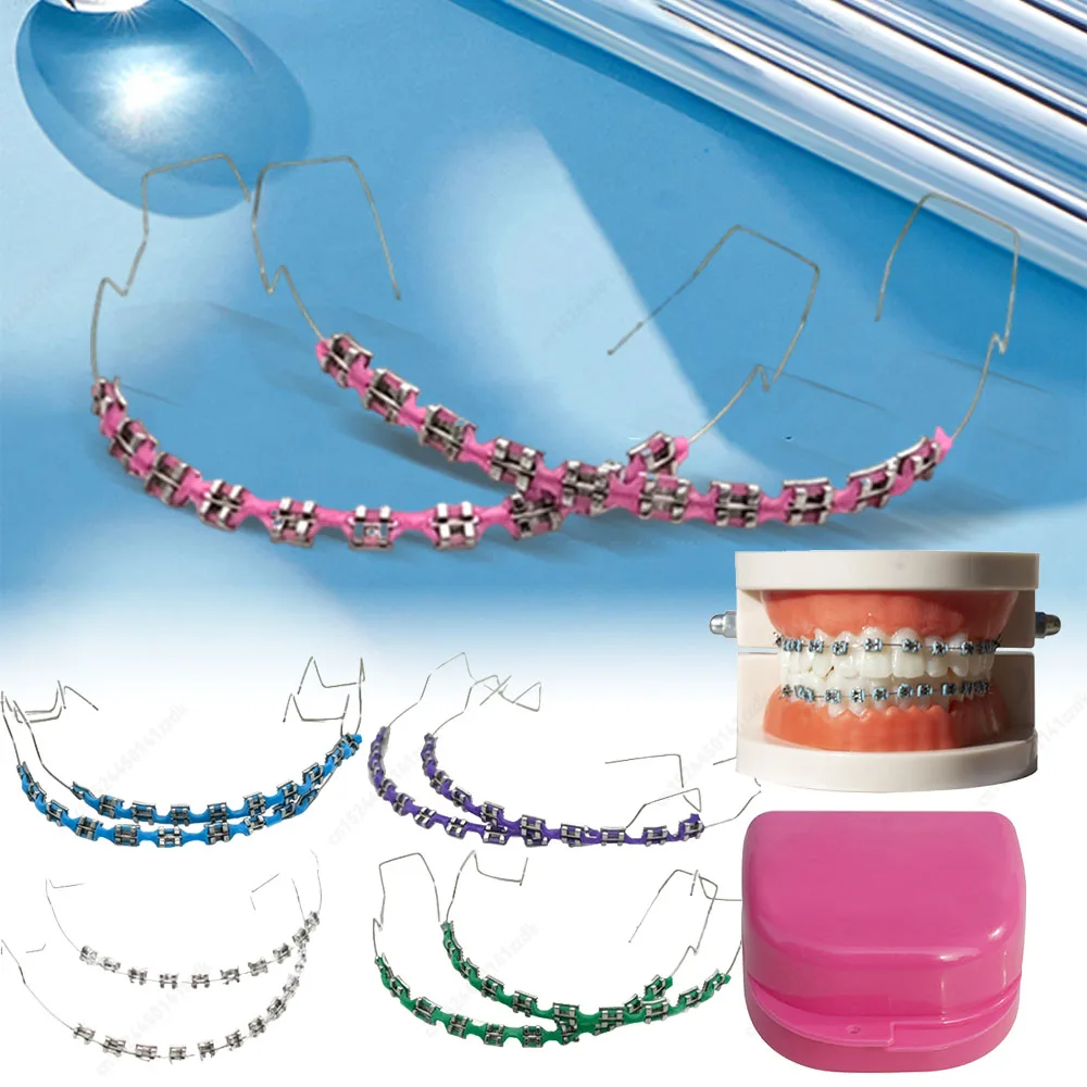 2PCS Trendy Braces Jewelry Set Orthodontic Teeth Decoration for Girls & Teens Colorful Dental Braces Sparkle Chains 
2PCS Trendy Braces Jewelry Set Orthodontic Teeth Decoration for Girls & Teens Colorful Dental Braces Sparkle Chains