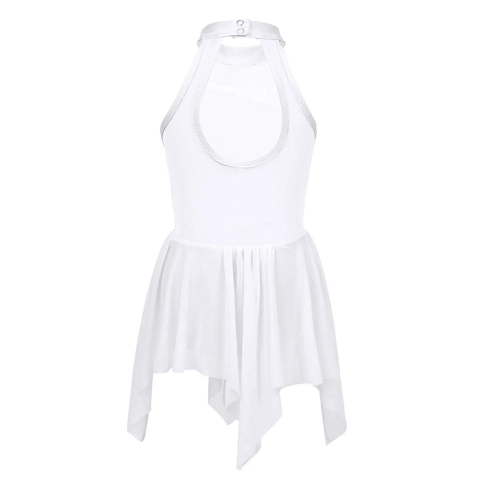 Figure Skating Dress For Girls Kids Sequins Ballet Dress Modern Contemporary Irregular Chiffon Children Lyrical Solo Dance Wear
Figure Skating Dress For Girls Kids Sequins Ballet Dress Modern Contemporary Irregular Chiffon Children Lyrical Solo Dance Wear